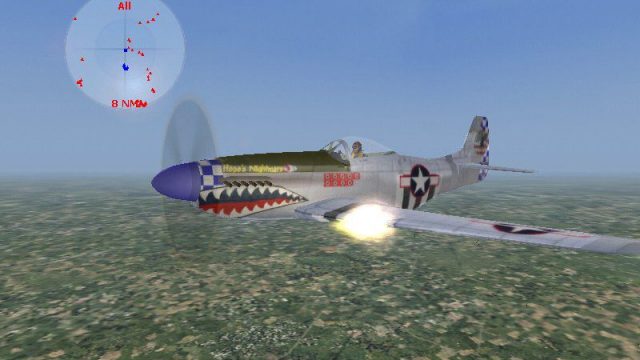 Screenshot 1 — P-51d Shark
