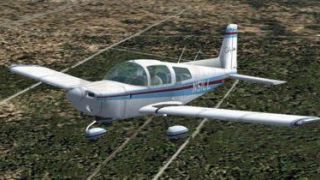 Screenshot 2 — FSX/SP2 Grumman American AA1-5B Tiger