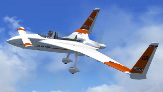 Screenshot 1 — Rutan 61 Long EZ USAF