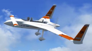 Screenshot 1 — Rutan 61 Long EZ USAF