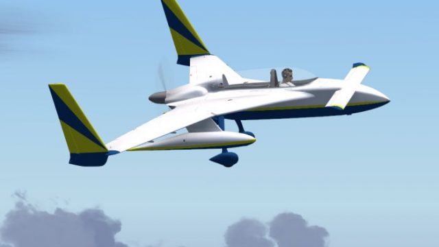 Screenshot 1 — Rutan 61 Long EZ N13YV
