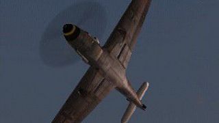 Screenshot 1 — Repainted Textures: bf_109g_6 painted as a night fighter