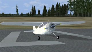 Screenshot 1 — Cessna 195 FSX Project