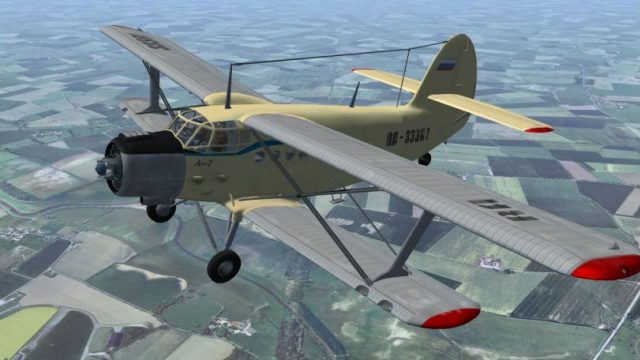 Screenshot 1 — FSX/SP2 Antonov AN2 Fix