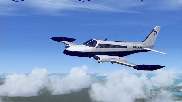 Screenshot 1 — Custom Cessna 340