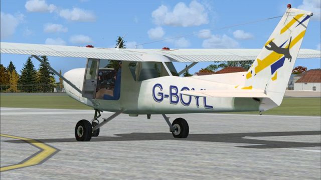 Screenshot 1 — Cessna C-152 G-BOYL