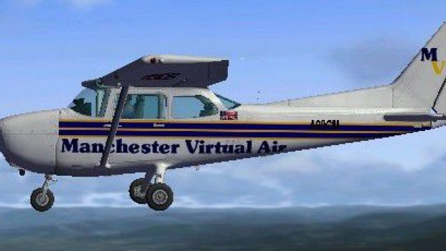 Screenshot 1 — Manchester Virtual Cessna 172SP Skyhawk