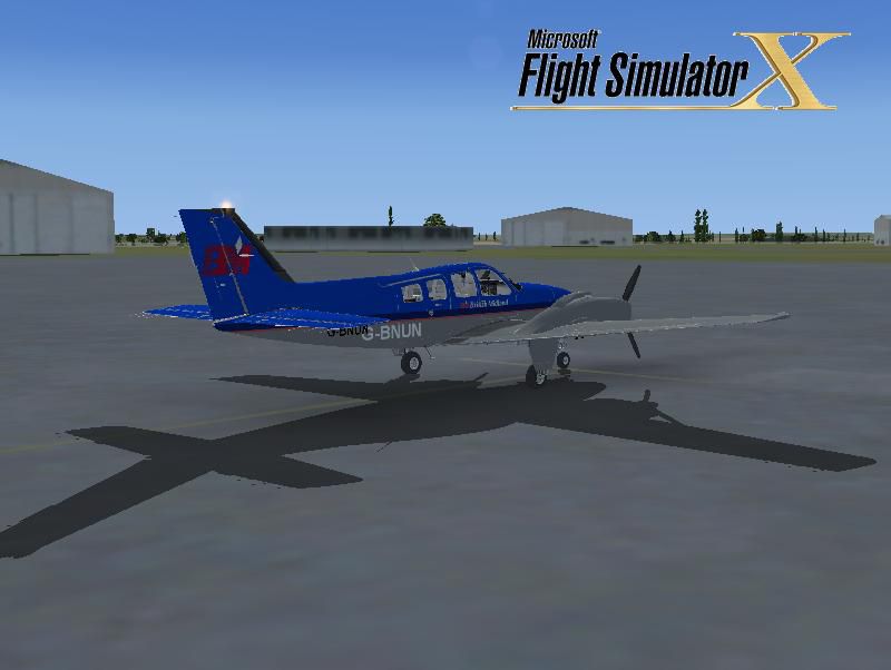 British Midland Beechcraft Baron 58 for FSX