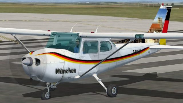 Screenshot 1 — German Cessna 172 SP