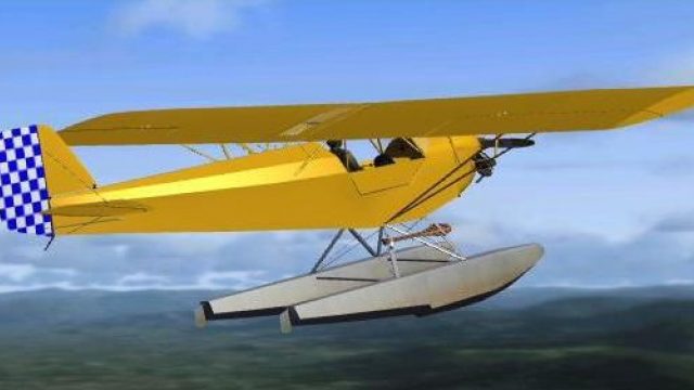 Screenshot 1 — Piper Cub On Floats