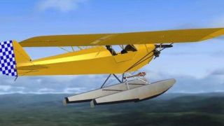Screenshot 1 — Piper Cub On Floats