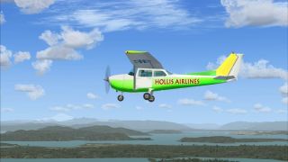 Screenshot 3 — White/Green/Yellos Cessna C172
