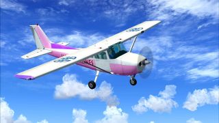 Screenshot 2 — Pink/White/Crimson Cessna C172