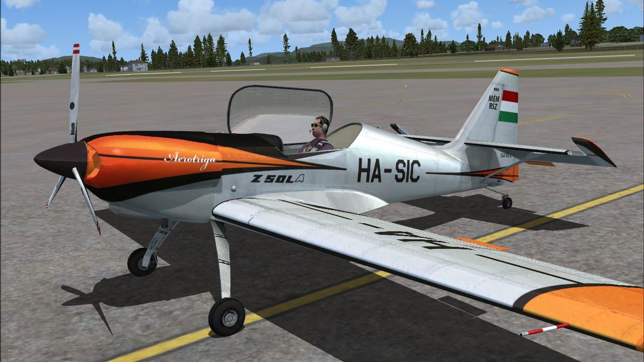 Zlin Z-50 In Hungarian Liveries for FSX
