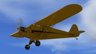 Screenshot 2 — Piper J-3 Cub Texture Fix