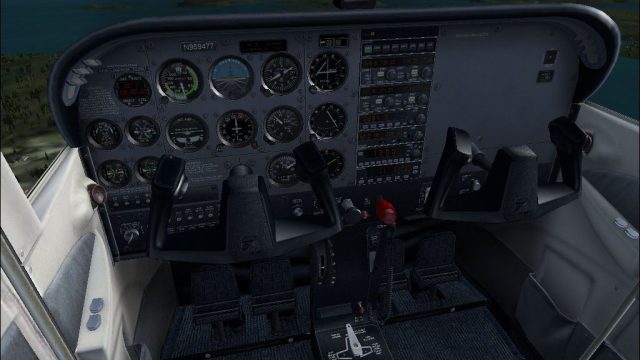 Screenshot 1 — Cessna C172 Texture Fix