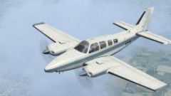 Screenshot 6 — Beech Baron 58 Texture Fix