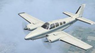 Screenshot 6 — Beech Baron 58 Texture Fix