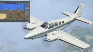 Screenshot 3 — Beech Baron 58 Texture Fix