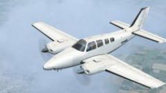 Screenshot 7 — Beech Baron 58 Texture Fix