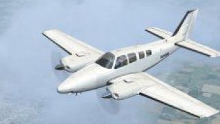 Screenshot 7 — Beech Baron 58 Texture Fix
