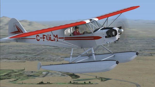 Screenshot 1 — A2A J-3 Cub C-FOLM
