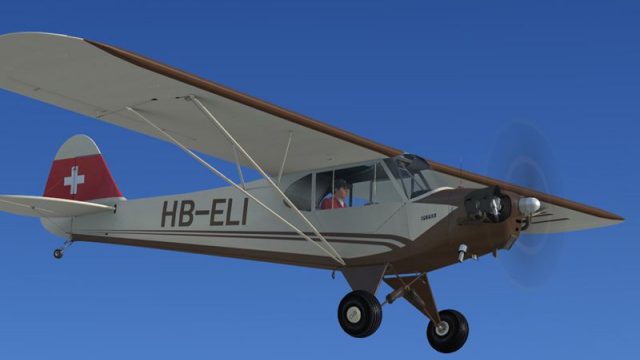 Screenshot 1 — A2A J-3 Cub HB-ELI