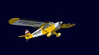 Screenshot 3 — "Luftbild Austria" Piper Super Cub
