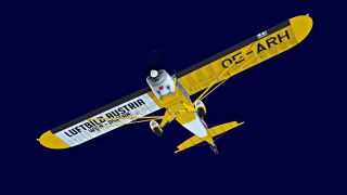 Screenshot 2 — "Luftbild Austria" Piper Super Cub