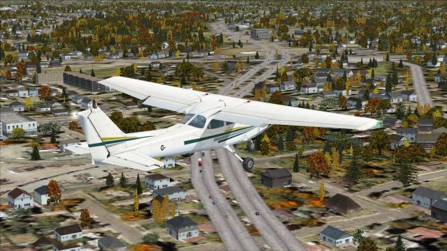 Screenshot 1 — Tricolor Cessna 172SP