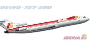 Screenshot 3 — FS2002/2004 Boeing 727-200 Iberia EC-CID