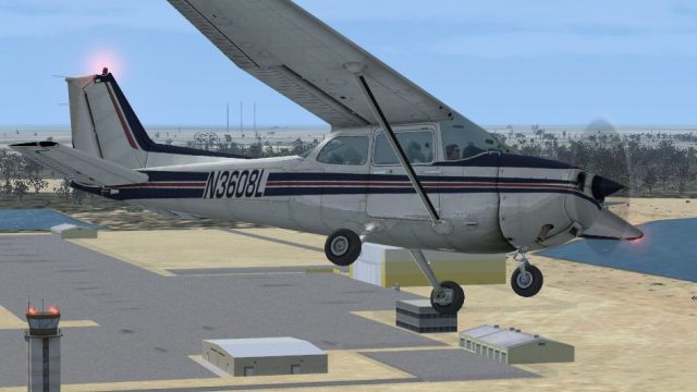 Screenshot 1 — Cessna 172 N3608L