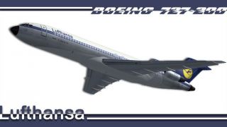 Screenshot 1 — FS2004/FS2002 Boeing 727-200 Lufthansa