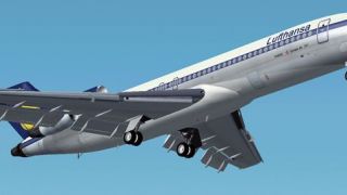Screenshot 2 — FS2004/FS2002 Boeing 727-200 Lufthansa