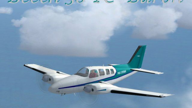 Screenshot 1 — Beechcraft 58 TC Baron