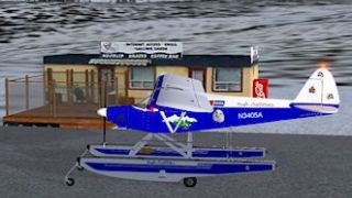 Screenshot 1 — "Bush Outfitters" Piper Super Cub Amphib