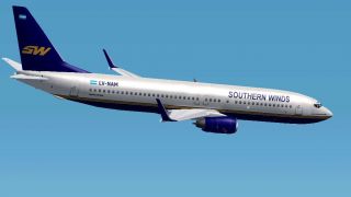 Screenshot 3 — Southern Winds FlightFX boeing 737-800