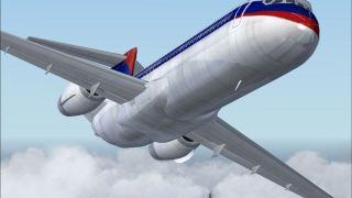 Screenshot 3 — FS2004/FS2002 Boeing 717-200 Delta Airlines - Old & New colors