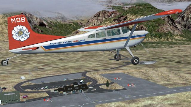 Screenshot 1 — Mount Cook Skywagon ZK-MDB