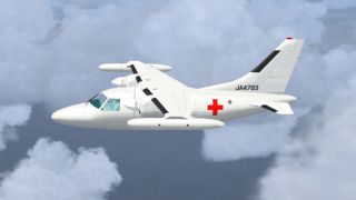 Screenshot 6 — Japanese Red Cross Flight Corps Mitsubishi MU-2