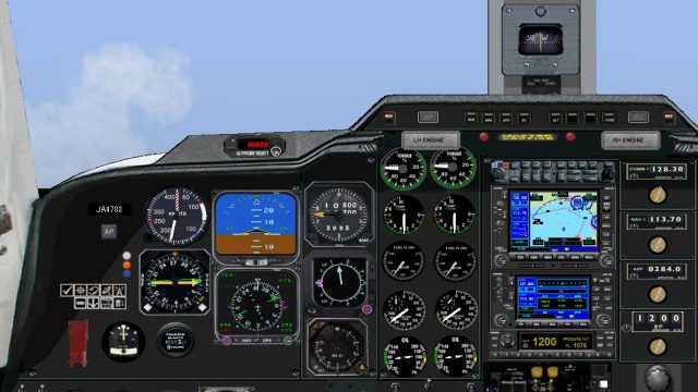 Screenshot 1 — Japanese Red Cross Flight Corps Mitsubishi MU-2