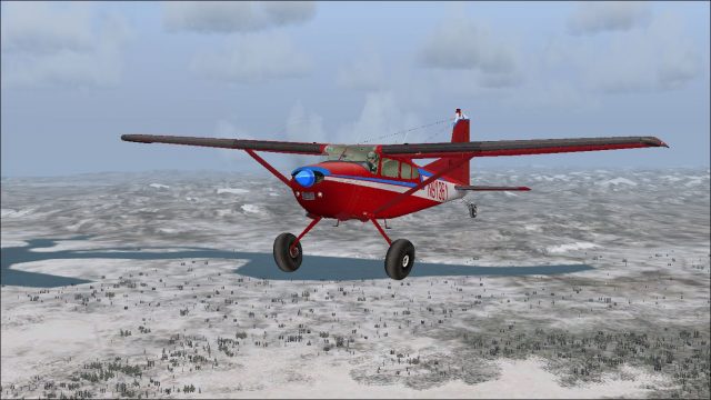 Screenshot 1 — Tweto Cessna 185F Bush