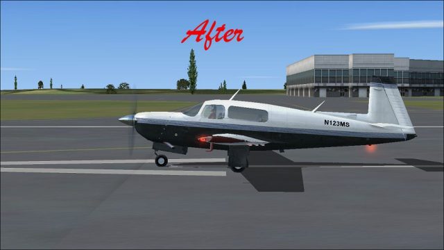 Screenshot 1 — Default Mooney Bravo Blurred Texture Fix