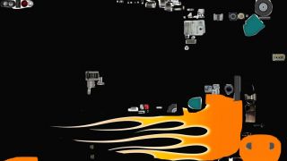 Screenshot 1 — Black With Orange Flames Cessna 172