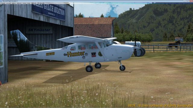 Screenshot 1 — Cessna C-206 'theHunter'