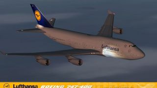 Screenshot 5 — FS2002/FS2004 Boeing 747-430M Lufthansa D-ABTD Hamburg