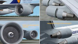 Screenshot 2 — FS2002/FS2004 Boeing 747-430M Lufthansa D-ABTD Hamburg