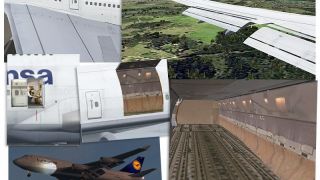 Screenshot 1 — FS2002/FS2004 Boeing 747-430M Lufthansa D-ABTD Hamburg