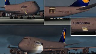 Screenshot 3 — FS2002/FS2004 Boeing 747-430M Lufthansa D-ABTD Hamburg