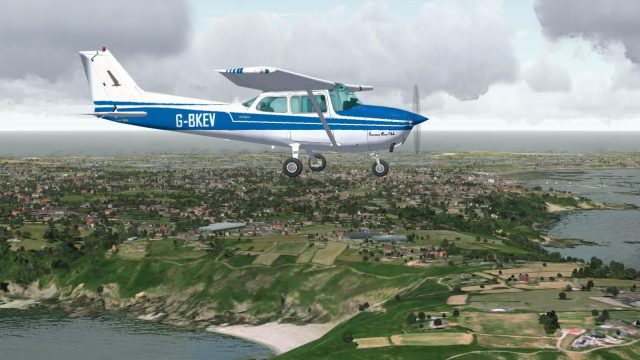 Screenshot 1 — Guernsey Aero Club Cessna C172 G-BKEV